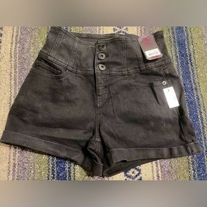 NWT Black NOBO High Rise Shorts